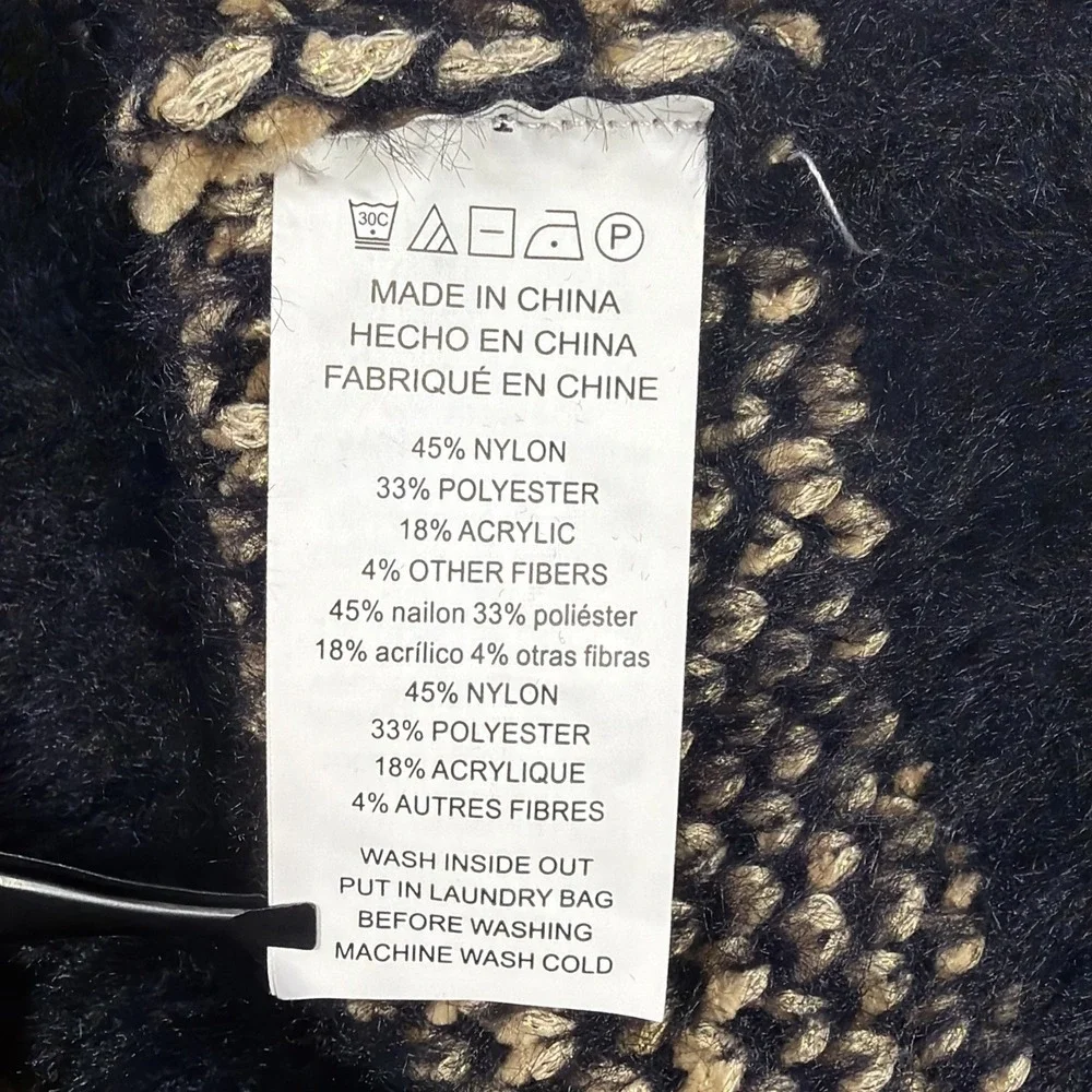 Michael Kors Medium Leopard Long Sleeve Sweater